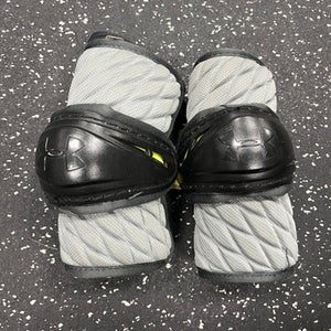 Used Under Armour ELBOW PADS Lacrosse Arm Pads/Guards Grey SM 11849-S000019660
