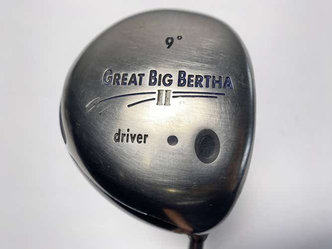 Callaway Great Big Bertha II Driver 9* GBB System 60 Firm Graphite Mens RH
