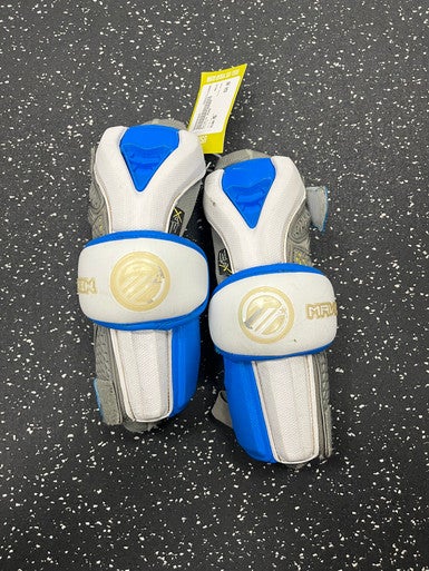 Used Maverik ROME Lacrosse Arm Pads/Guards White MD 11849-S000025444