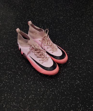 Used Nike MERCURIAL VAPOR Soccer Cleats Pink Senior 9.5 11849-S000029628