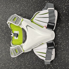 Used Maverik EKG Lacrosse Shoulder Pads White MD 11849-S000029645