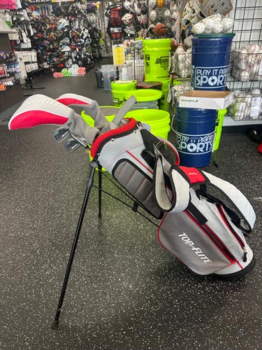Used Top Flite JR SET GRAY Jr Club Set RH 6 Piece 11849-S000029738