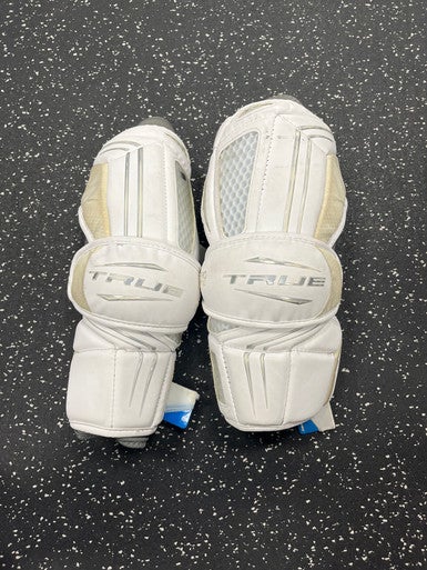 Used True ZERO Lacrosse Arm Pads/Guards White MD 11849-S000027692