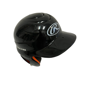 Used Rawlings CFBHN Batting Helmet No Mask Black One Size 11692-S000138905