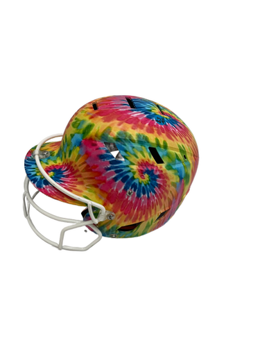 Used Schutt 324200 Batting Helmet w/Mask Pink One Size 11692-S000138916