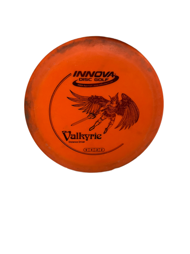 Used Innova DX VALKYRIE Disc Golf Driver Orange 171g 11692-S000138945