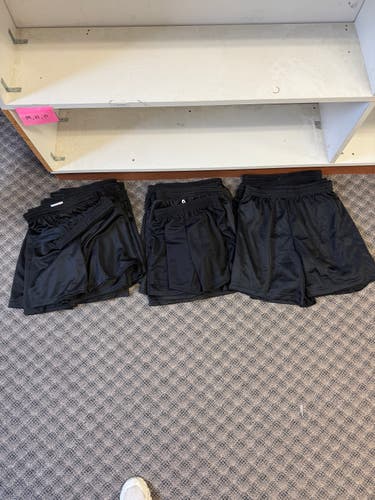 22 Black Athletic Shorts - Youth S - Adult S