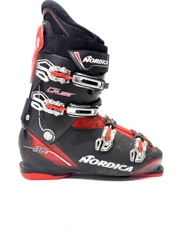 Used Nordica CRUISE 80S Mens DH Ski Boot Black 305 MP - M12.5 11860-S000294588