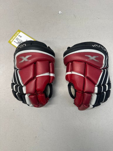 Used Bauer NIKE BAUER YTH GLOVES Youth Gloves Red 8" 11835-S000196764