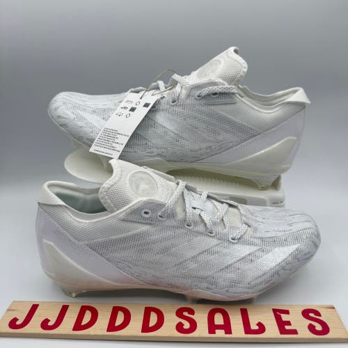 Adidas Adizero Electric Speed Juice Football Cleats White IE4413 Men’s Sz 9 NWT New