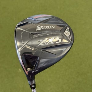 Srixon ZX5 MKII Driver 10.5* Stiff Flex HZRDUS 6.0 60g Left Handed LH