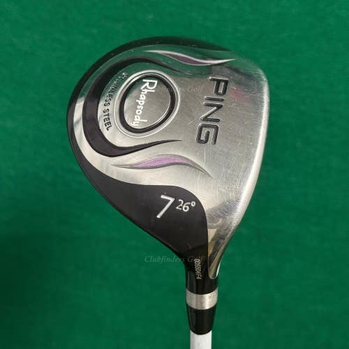 Lady Ping Rhapsody 26 7 Fairway Wood Aldila Ascent 45 Graphite Ladies