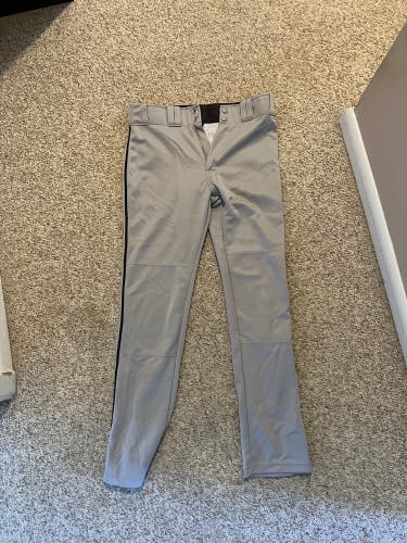 Gray Men's Youth XL Easton Game Pants (New)