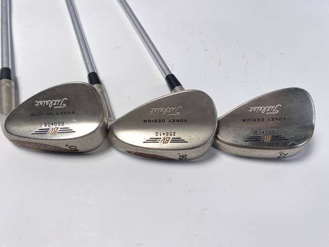 Titleist Vokey Chrome 200 Wedge Set 52* 8 | 56* 10 | 60* 8 TT DG Wedge Mens RH