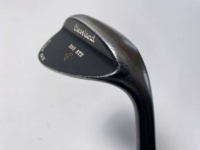 Cleveland 588 RTX 2.0 Black Satin Lob Wedge LW 58* 14 Miyazaki Mens RH