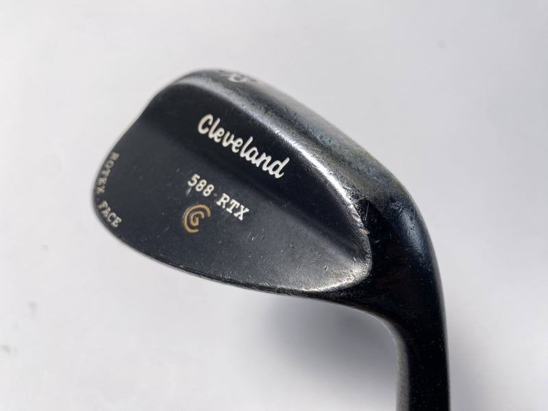 Cleveland 588 RTX 2.0 Black Satin Gap Wedge GW 52* TT DG Wedge Steel Mens RH