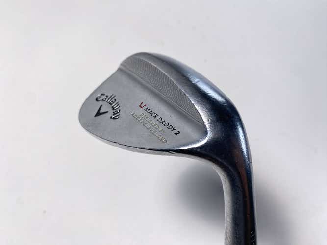 Callaway Mack Daddy 2 Chrome Gap Wedge GW 52* 12 S-Grind True Temper DG Mens RH