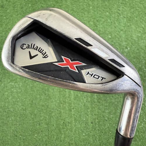 Callaway 2013 X Hot 9 Iron Steel Speed Step 85 Regular Flex -1/2 Short