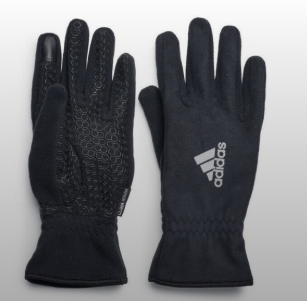 Black Small / Medium Men's Adidas Gloves (New)