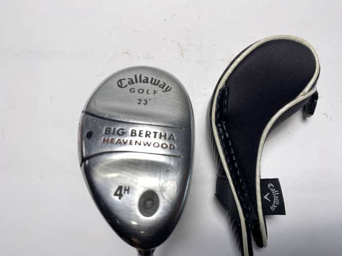 Callaway Big Bertha Heavenwood 4 Hybrid 23* RCH 75w Regular Graphite Mens RH HC