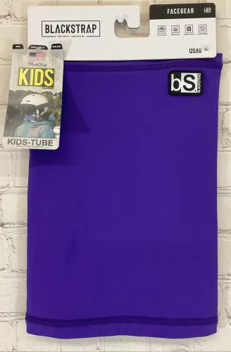 Blackstrap Youth FACEGEAR Dual-Layer Breathable Tube Neckgater Deep Purple OSFM