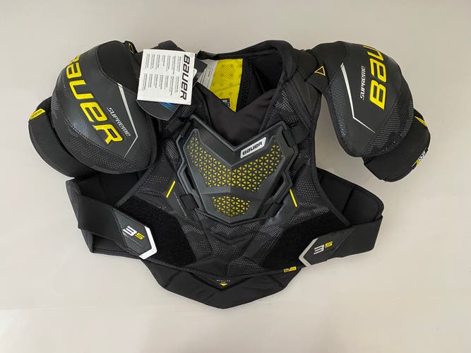 New Senior Bauer Supreme 3S Hockey Shoulder Pads Large