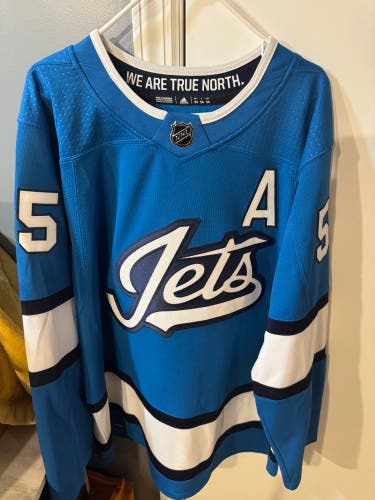 Winnipeg Jets Adidas Mark Schiefle Alternate Jersey