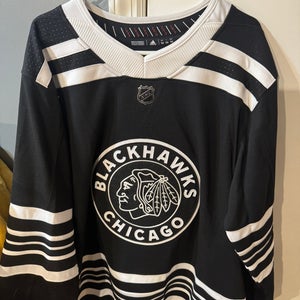 Chicago Blackhawks Adidas Blank Winter Classic Jersey
