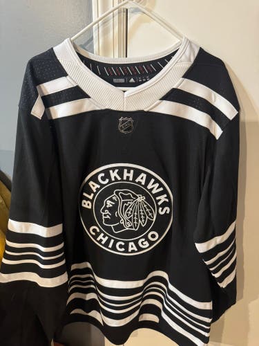 Chicago Blackhawks Adidas Blank Winter Classic Jersey