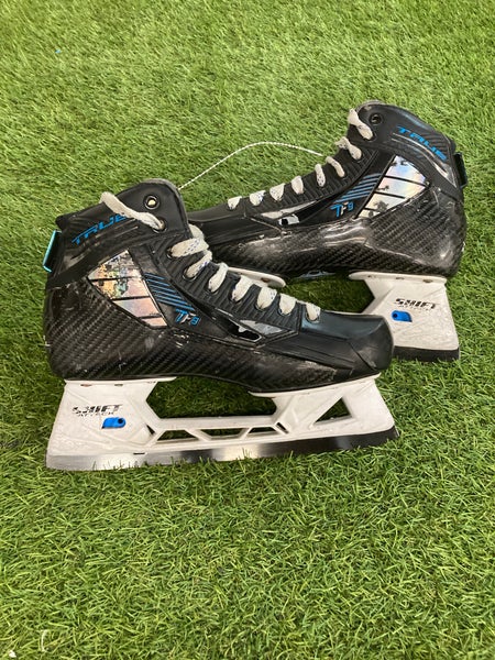 Intermediate True TF9 Hockey Goalie Skates Regular Width Size 5 (Used)