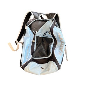 Used Easton BLACK AND BLUE BAG BB/SB Player Backpack Carolina Blue 11863-S000022912