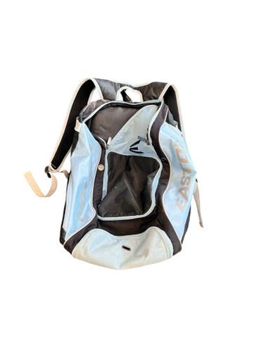 Used Easton BLACK AND BLUE BAG BB/SB Player Backpack Carolina Blue 11863-S000022912