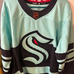 Seattle Kraken Adidas Reverse Retro Jersey