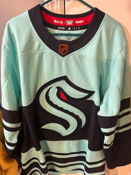 Seattle Kraken Adidas Reverse Retro Jersey