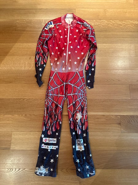 XL US Ski team Issued Spyder Ski Racing Suit