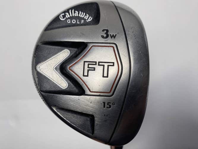Callaway FT 2008 3 Fairway Wood 15* Fujikura E Fit-On 160 Regular RH