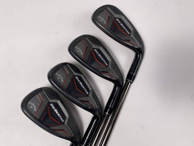Callaway Big Bertha 2019 Iron Set 9-PW+AW+SW Recoil ESX 460 F2 Senior RH