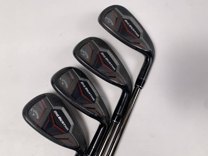 Callaway Big Bertha 2019 Iron Set 9-PW+AW+SW Recoil ESX 460 F2 Senior RH