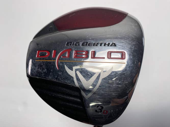 Callaway Big Bertha Diablo 3 Fairway Wood 15* 55g Senior Graphite Mens RH