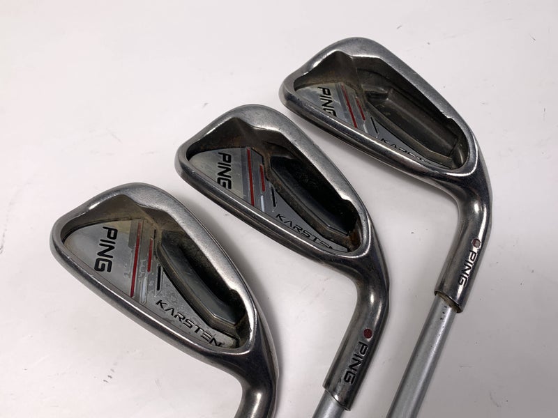 Ping Karsten 2014 Iron Set 7-9 Brown Dot KS 401 Regular Graphite Mens RH