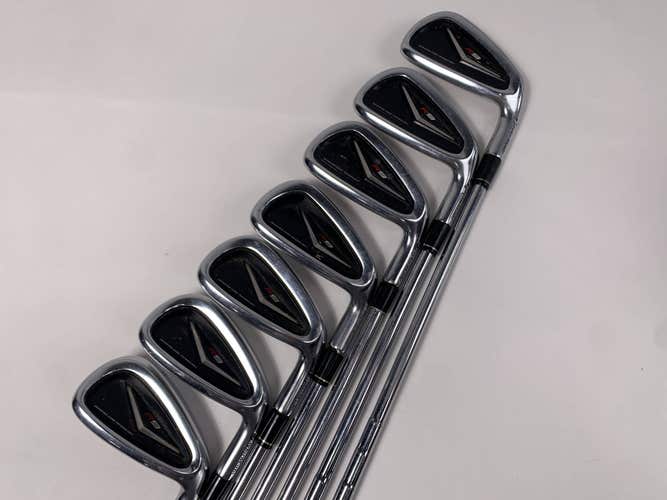 TaylorMade R9 Iron Set 4-PW KBS Tour 90 Regular Steel Mens RH