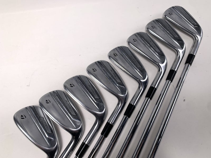 TaylorMade P790 2019 Iron Set 4-PW+AW KBS Tour Regular Steel Mens RH