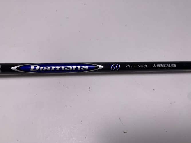 Mitsubishi Rayon Diamana Blue S+60x5ct 60g Stiff Driver Shaft 44"-Titleist