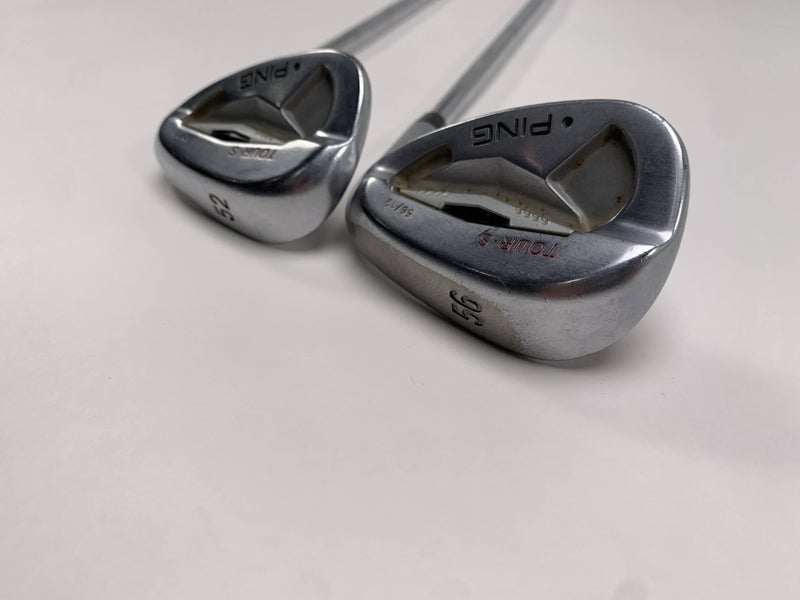Ping Tour-S Chrome Wedge Set 52* 12 | 56* 12 Black Dot TT DG S300 Stiff Mens RH