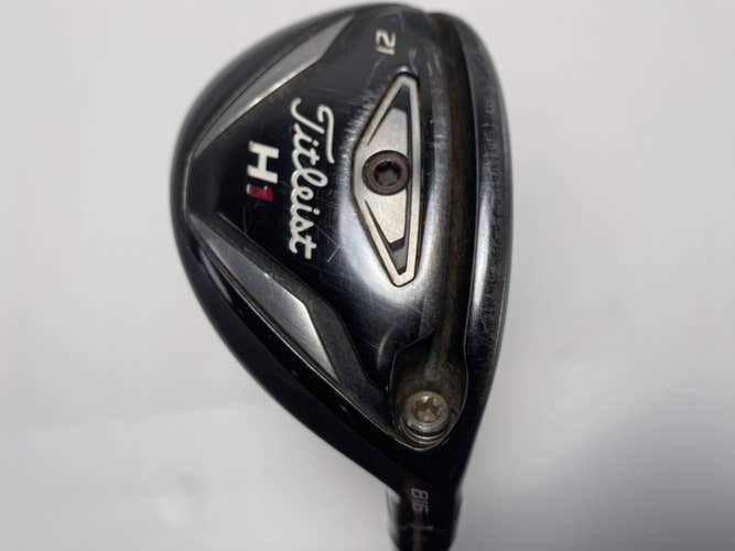Titleist 816 H1 4 Hybrid 21* Aldila Rogue max 85g Stiff Graphite Mens RH