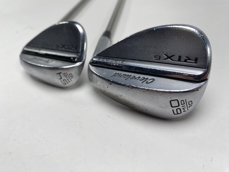 Cleveland RTX 6 ZipCore Tour Satin Wedge Set 54* 10 | 60* 10  Mens RH