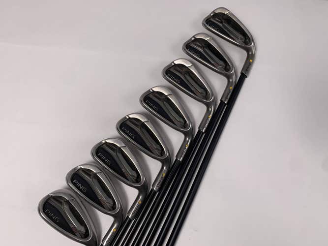 Ping G25 Iron Set 4-PW+SW Yellow Dot TFC189 Stiff Graphite Mens RH