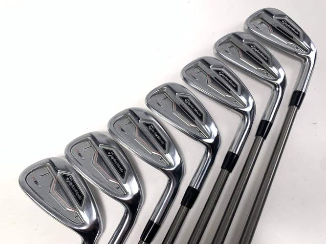 TaylorMade RSi 2 Iron Set 4-PW AeroTech SteelFiber i95 Regular Graphite Mens RH