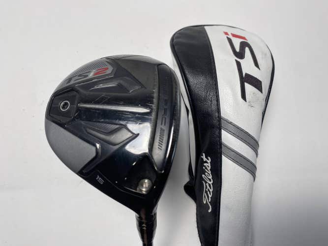 Titleist TSi2 3 Fairway Wood 15* Tensei Blue Raw AV Series 65g Stiff RH HC