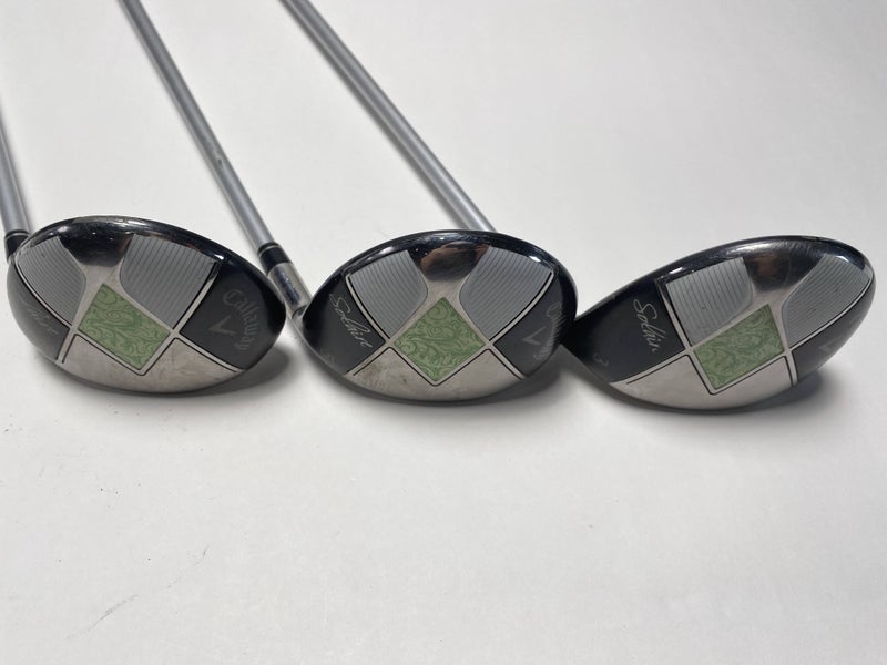 Callaway Solaire 2014 Wood Set 3 5 7 | 15* 18* 21* 55g Ladies Graphite Womens RH